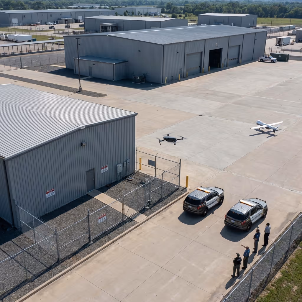 Counter-UAS dashboard pairing detection alerts with verification drone video