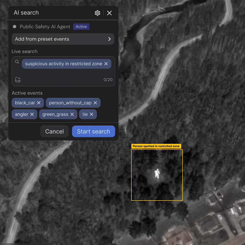 Multi-modal object detector classifying a scene