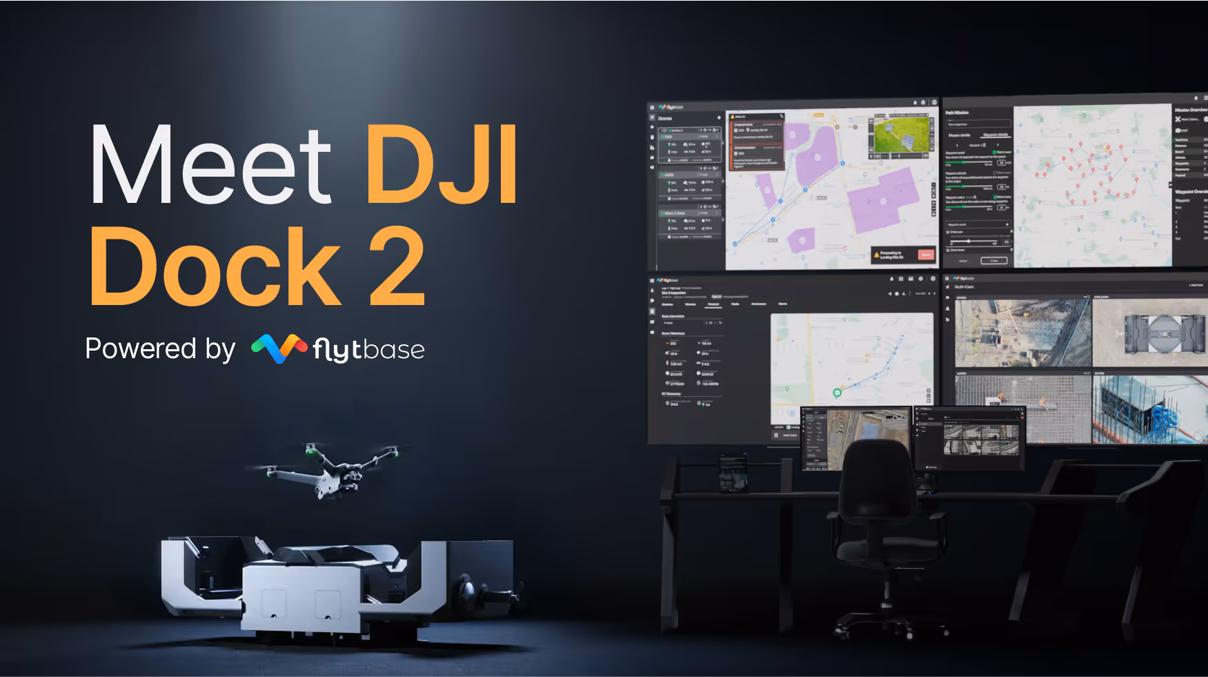 Prepara tu DJI Dock 2 para entornos empresariales con FlytBase